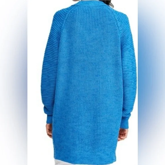 Free People Sunday Scoop Oversized Hi-Low Tunic Sweater - Picture 2 of 14